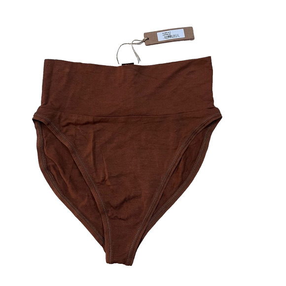 SKIMS Womens Sleep Brief Cooper XS Pajamas Loungewear - Picture 1 of 5